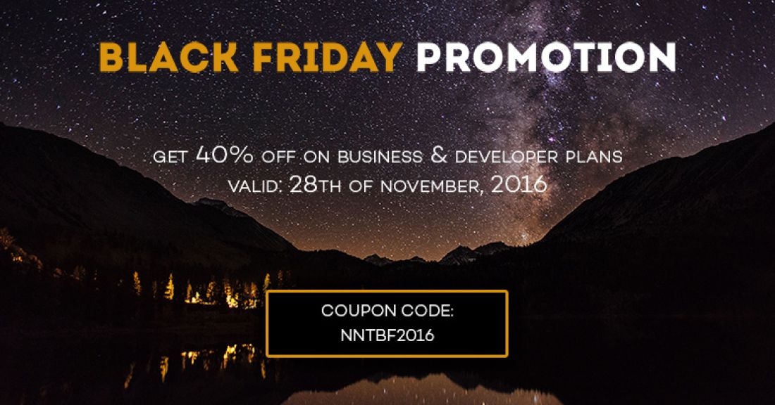 Black Friday 2016 Great Sale: get 40% off & discounts from partners