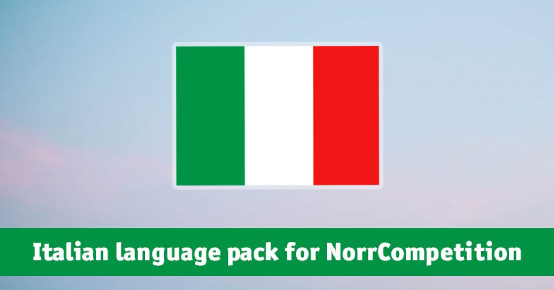 Italian language pack for NorrCompetition added