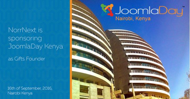 NorrNext is sponsoring JoomlaDay Kenya 2016 as Gifts Founder