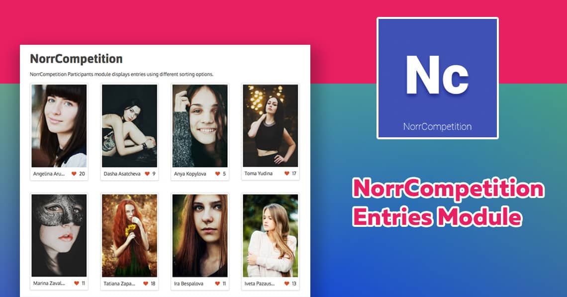 NorrCompetition Entries Module released