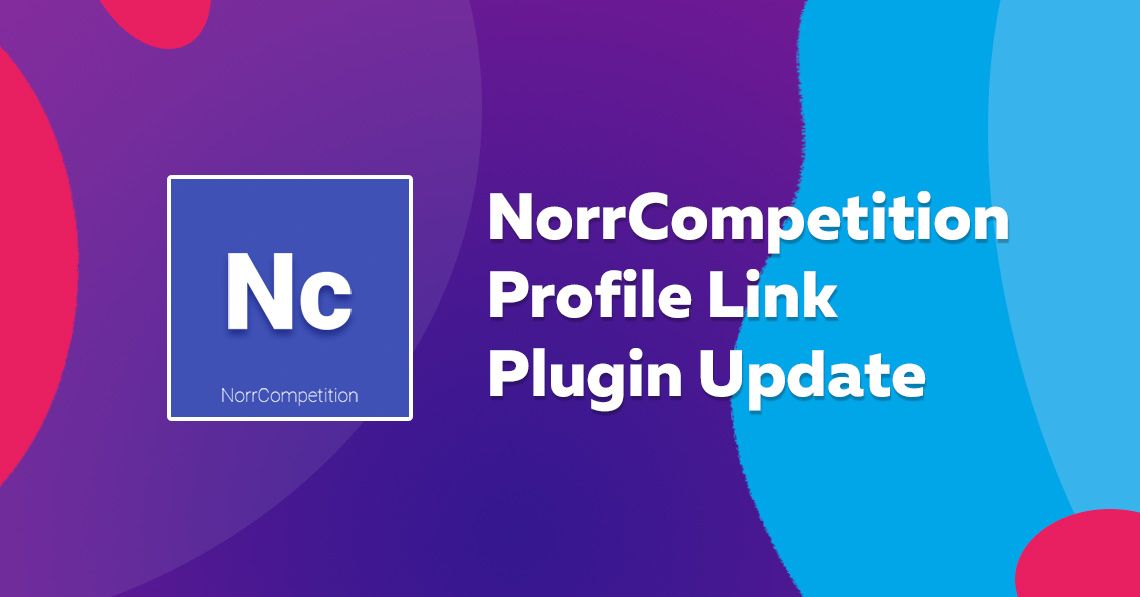 NorrCompetition Profile Link Plugin 1.1.0 released