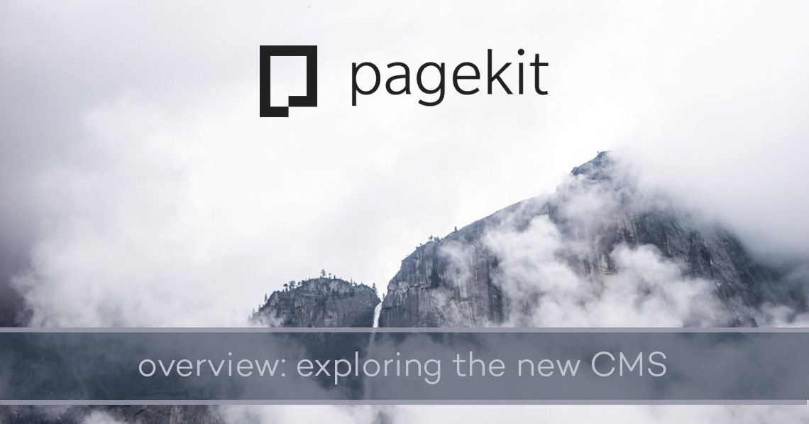 Pagekit overview: exploring the new CMS