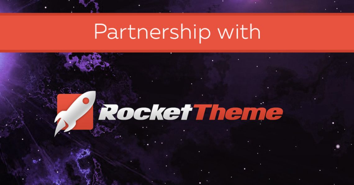 We established a partnership with RocketTheme