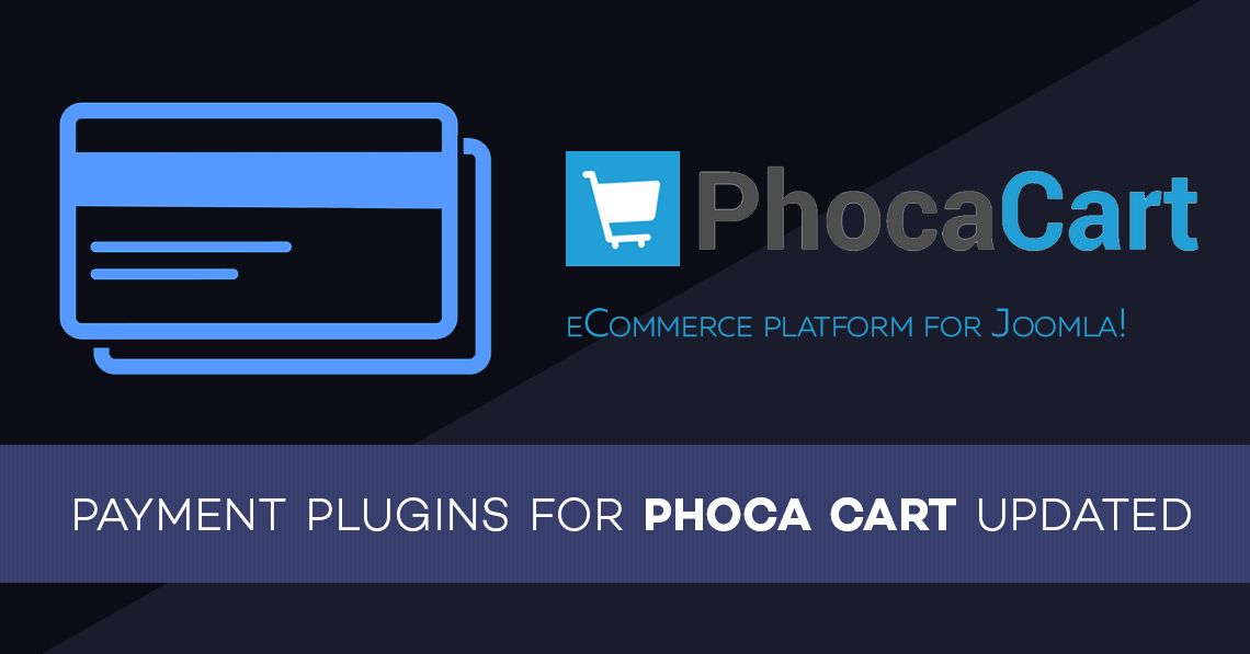 Payment Plugins for Phoca Cart updated