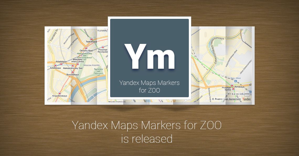 Yandex Maps Markers for ZOO is released