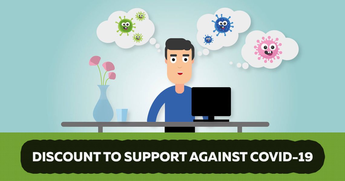 Huge 40% discount to support users against COVID-19