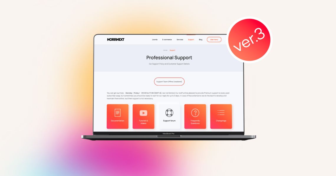 NorrNext Site Revamping. 3rd Edition