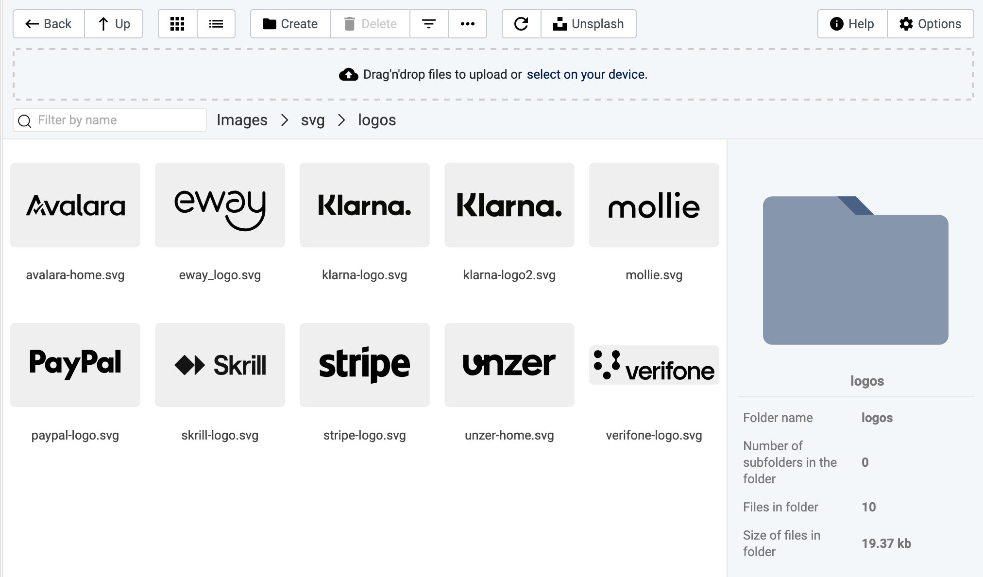 Thumbs of original svg files before this version