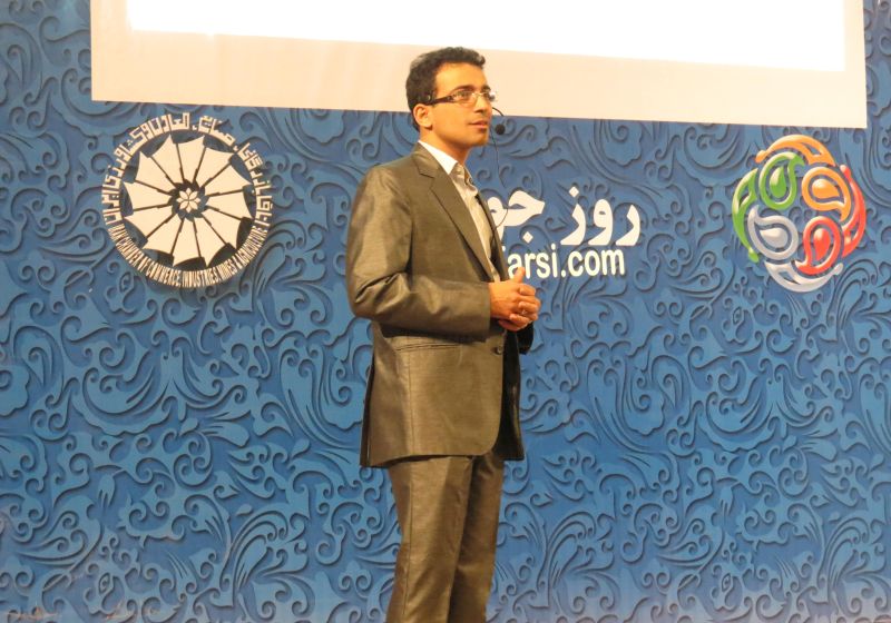 Mahdi speaks at JoomlaDay Iran 2012