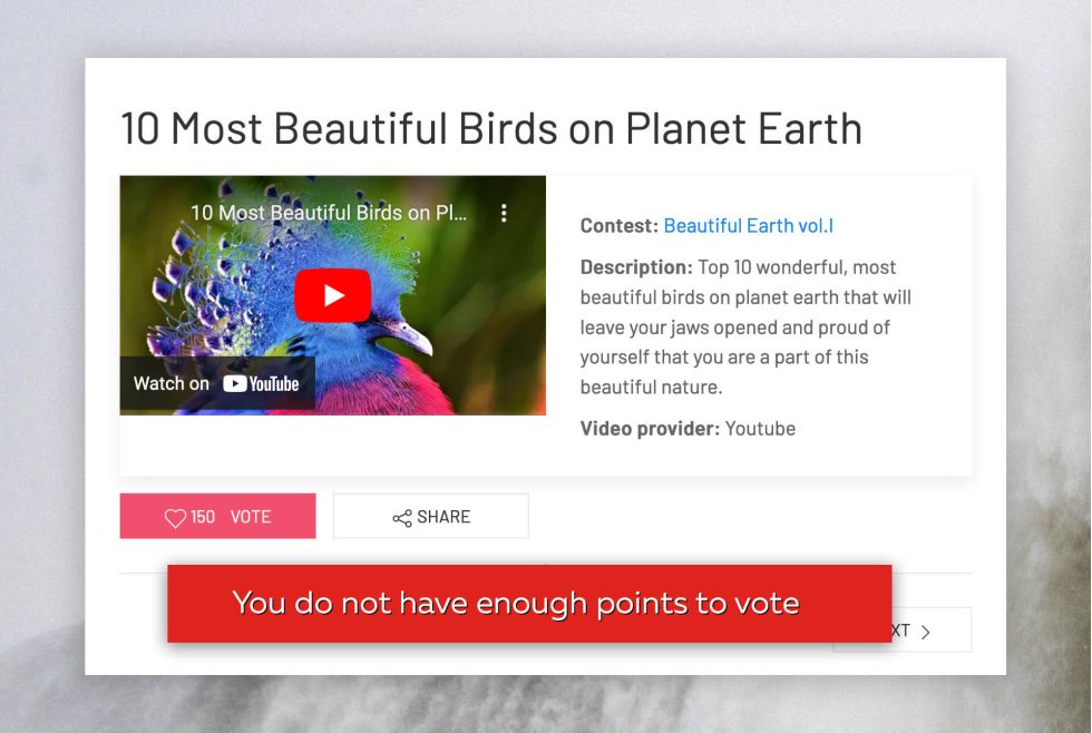 AUP Plugin for NorrCompetition