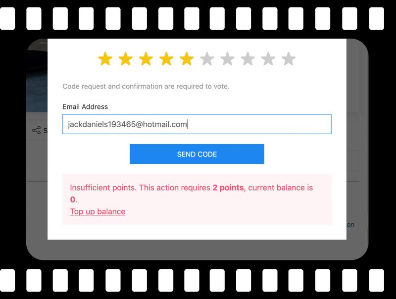 NorrCompetition User Points