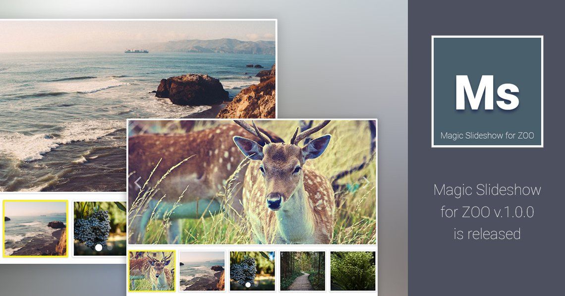 Magic Slideshow for ZOO 1.0.0 is released