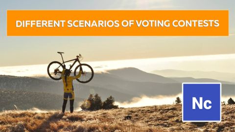 Different scenarios of voting contests