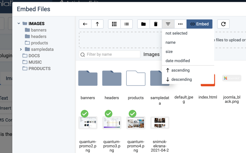 Quantum Manager showcase