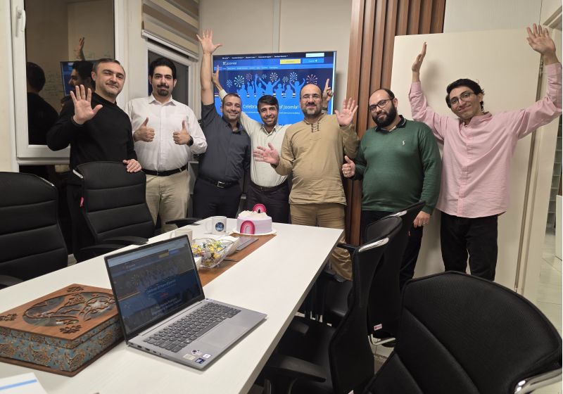 Joomla User Group in Iran - Radotech team welcomes you