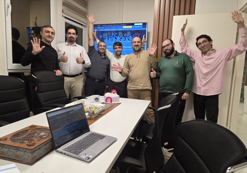 Joomla User Group in Iran - Radotech team welcomes you