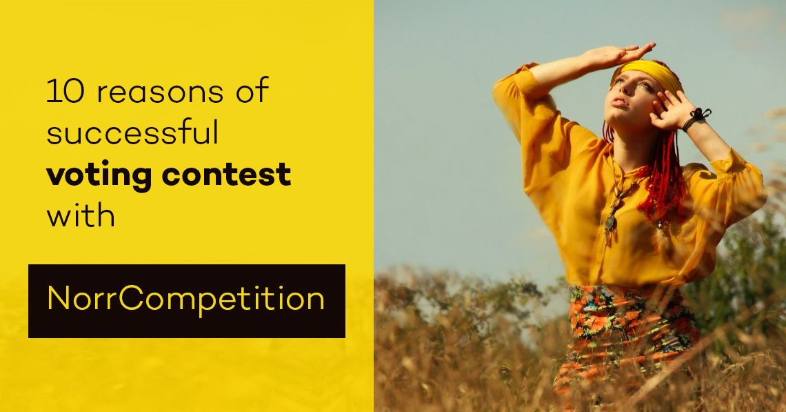 10 reasons of successful voting contest with NorrCompetition