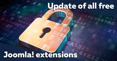 Update of all free Joomla! extensions