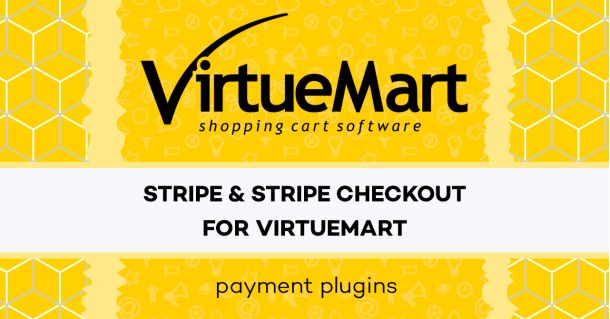 Stripe and Stripe Checkout payment plugins for VirtueMart 4 released