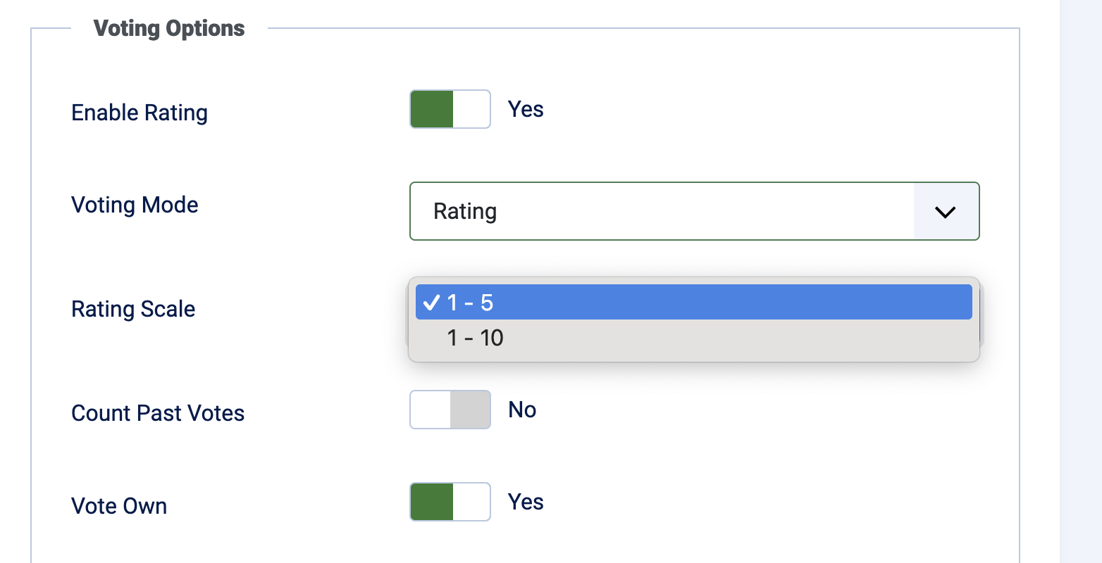 New Rating Systems