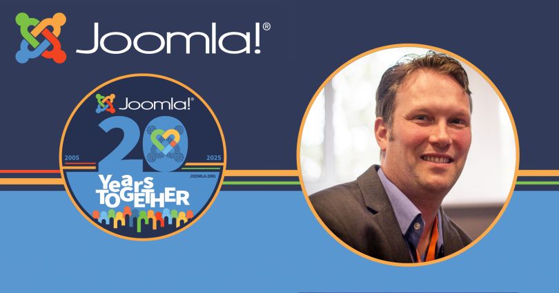 Joomla in Faces. Johan van der Velde (JoomlaDay Netherlands co-organiser)