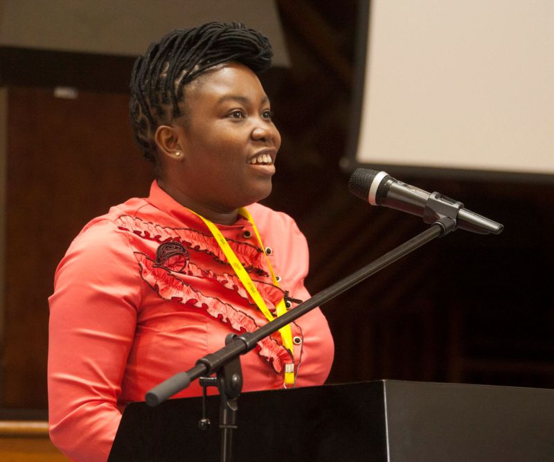 Adedayo at CMS Africa Summit 2015, Nairobi, Kenya