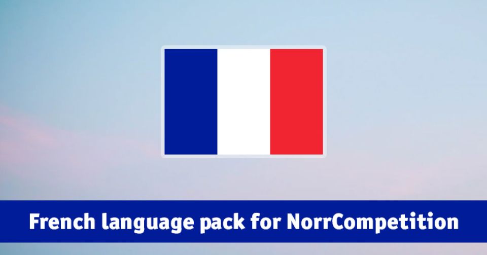 French language pack for NorrCompetition updated