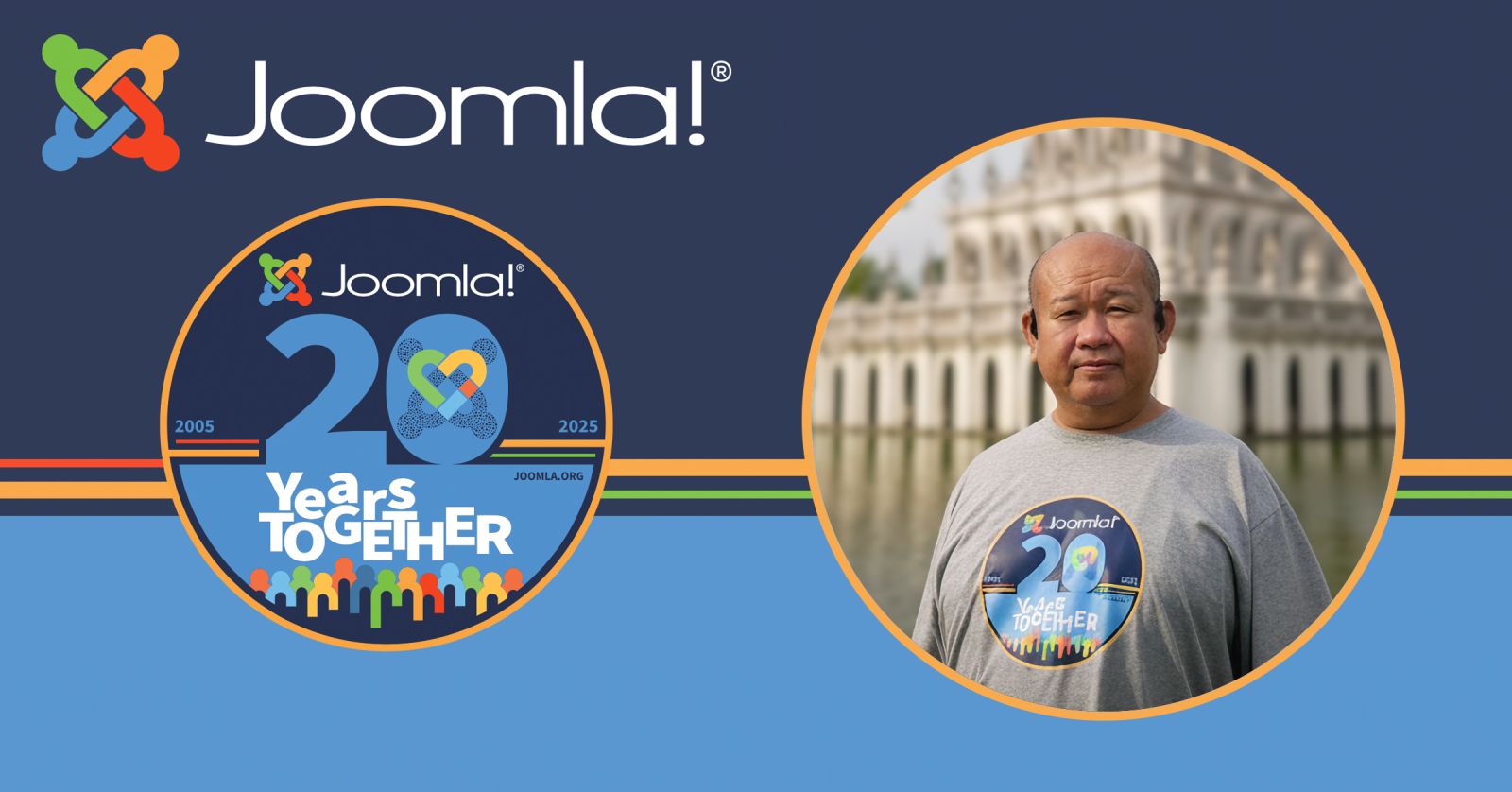 Joomla in Faces. Pisan Chueachatchai (Thai localisator, JoomlaDay co-organiser)