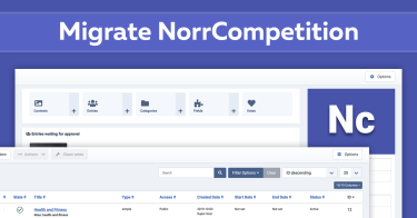 Migrate NorrCompetition from Joomla 3 to Joomla 4