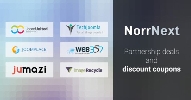 Partnership deals and discount coupons