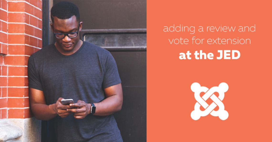 How to submit a review and vote for extension at the Joomla Extensions Directory (JED)