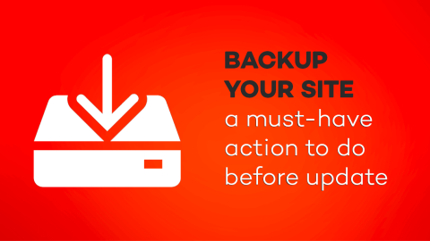 How to backup your website