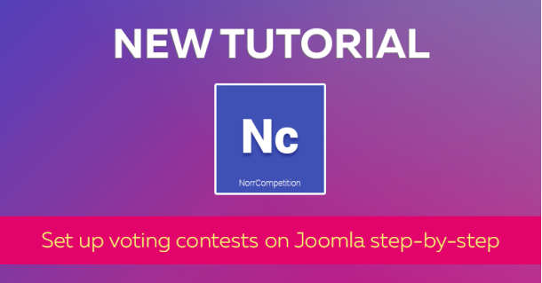 New tutorial: Set up voting contests on Joomla step-by-step