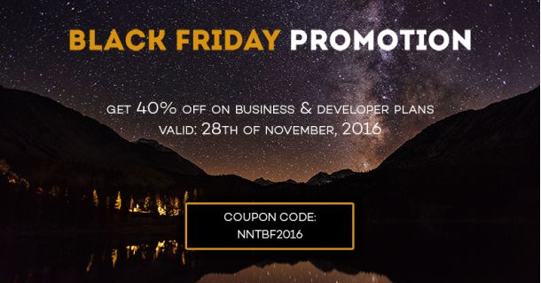 Black Friday 2016 Great Sale: get 40% off & discounts from partners