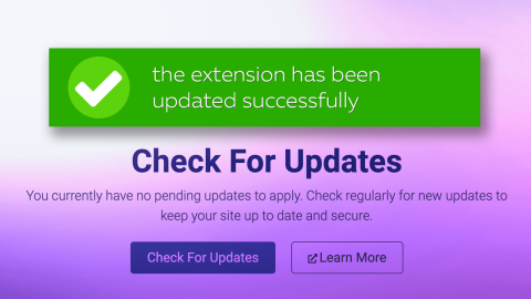 How to enable one-click update for NorrNext extensions