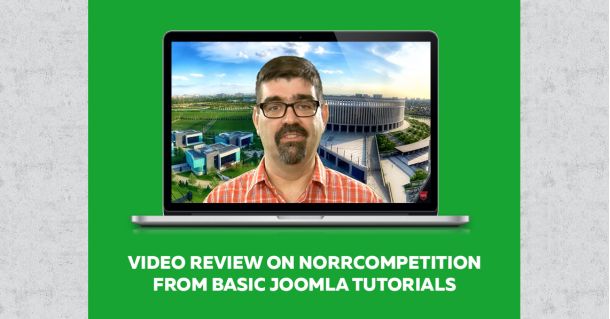 Video review on NorrCompetition from Basic Joomla Tutorials