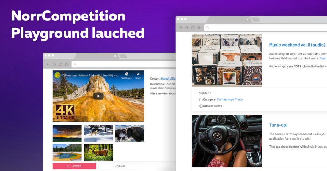 Playground for NorrCompetition launched