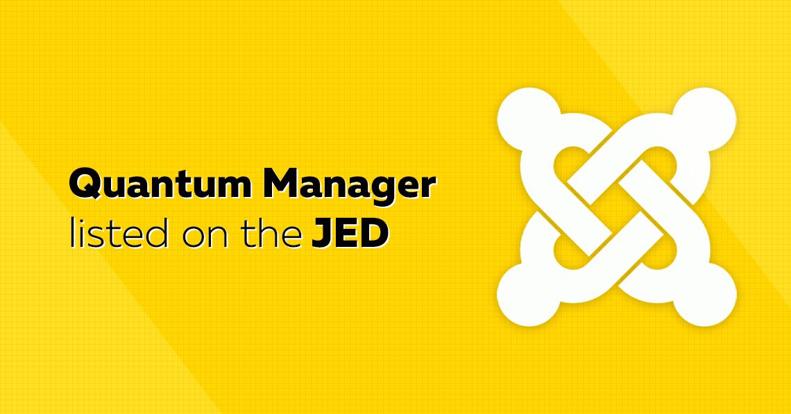 Quantum Manager listed on the JED