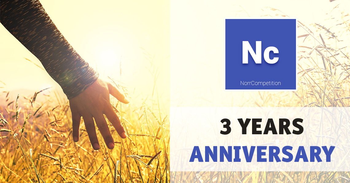 NorrCompetition 3 Years Anniversary