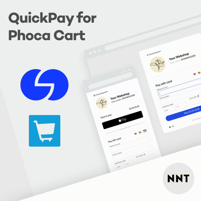 QuickPay for Phoca Cart - cover image