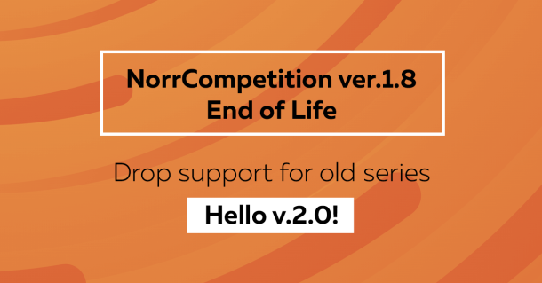 Drop support for NorrCompetition 1.8. Hello version 2.0!