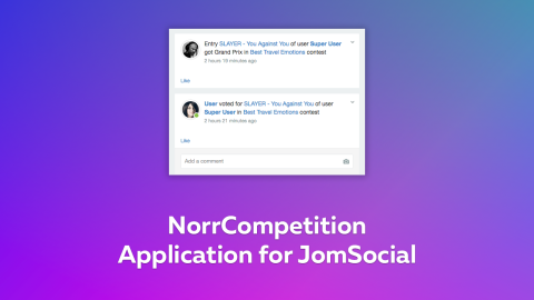 Application for JomSocial